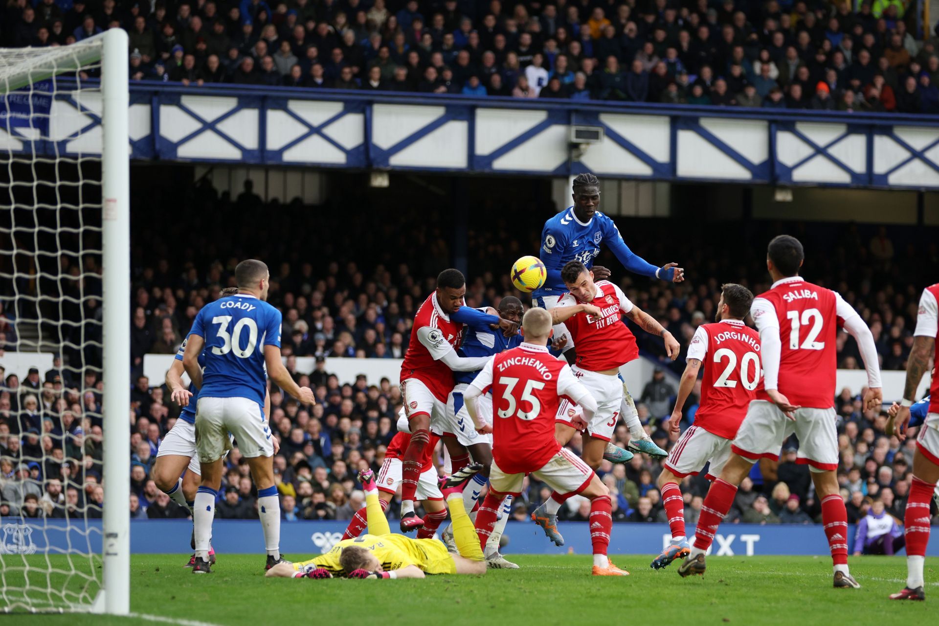 Everton recorded a shock victory over Arsenal in the Premier League.