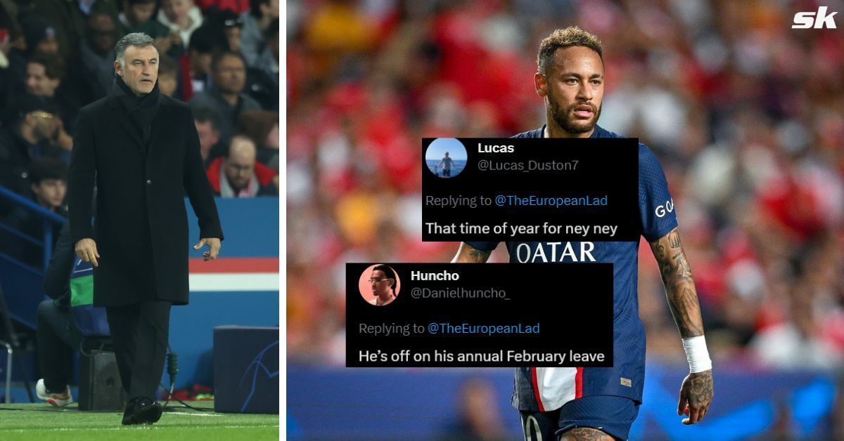 PSG superstar Neymar Jr. suffered an ankle injury