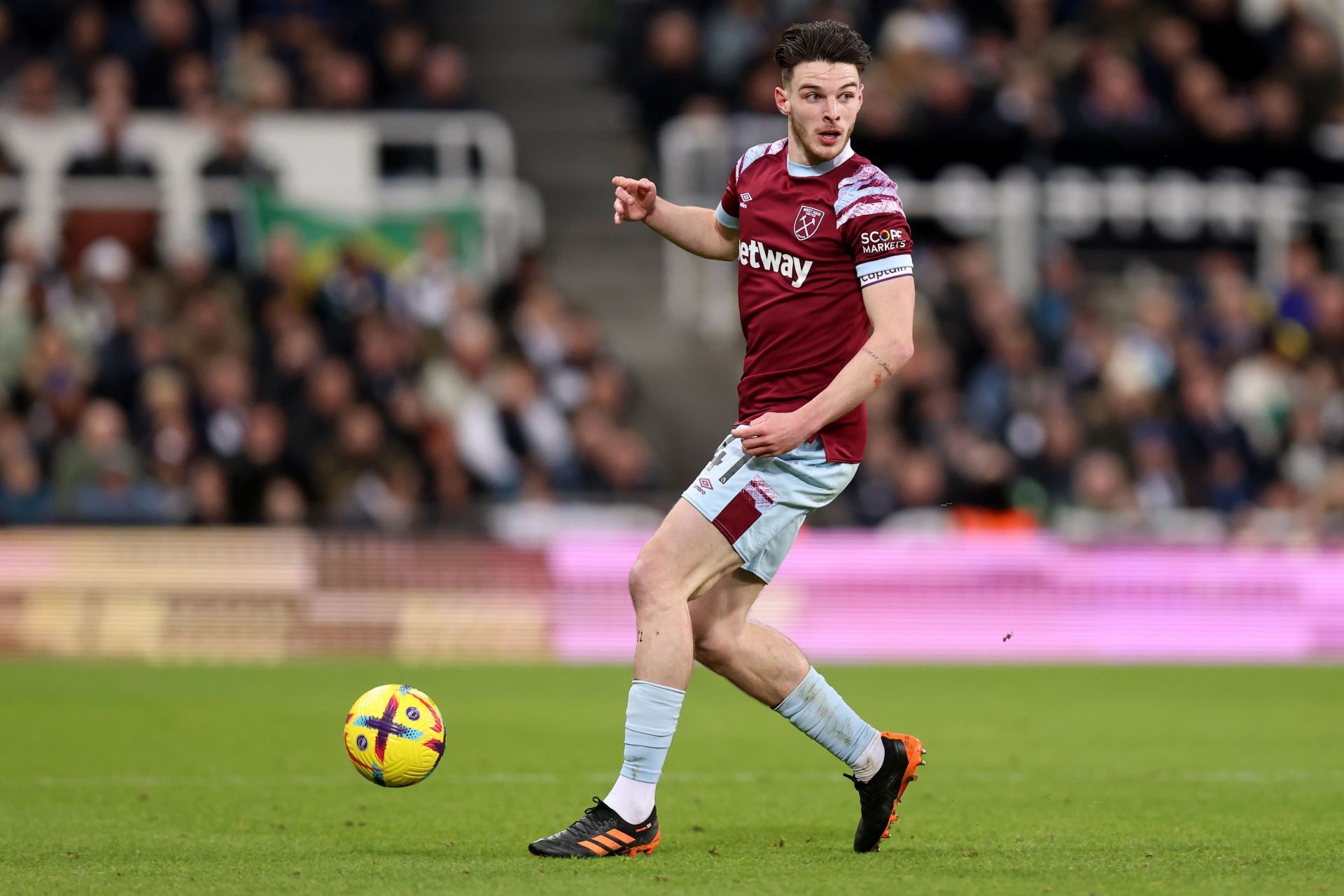 Declan Rice has admirers at Stamford Bridge.