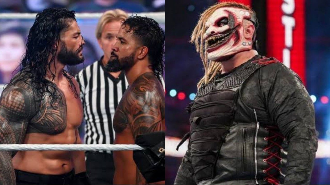 WWE सुपरस्टार्स रोमन रेंस, जे उसो और द फीन्ड 