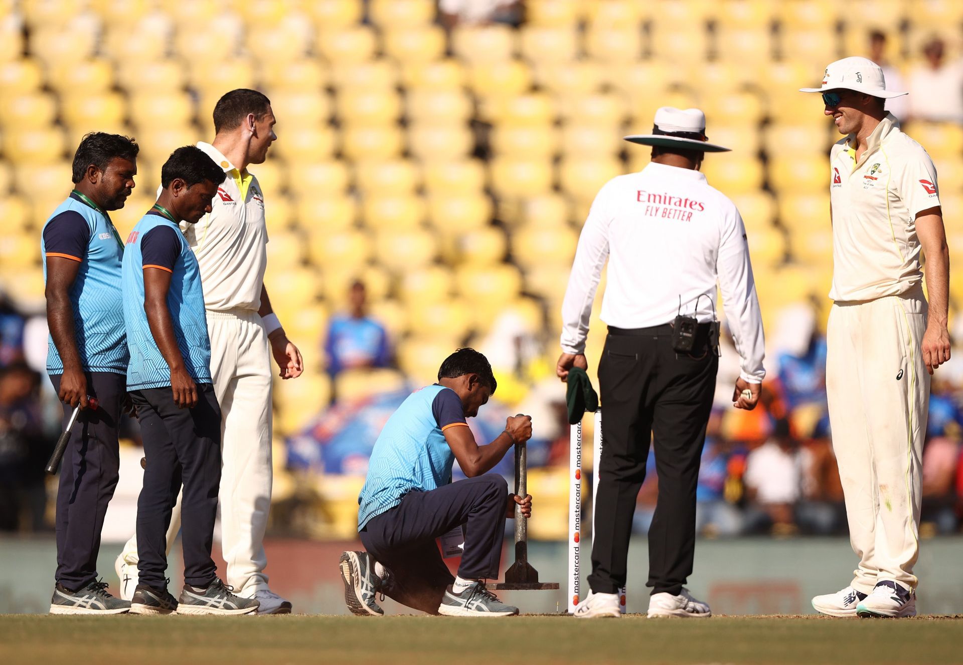 India v Australia - 1st Test: Day 2