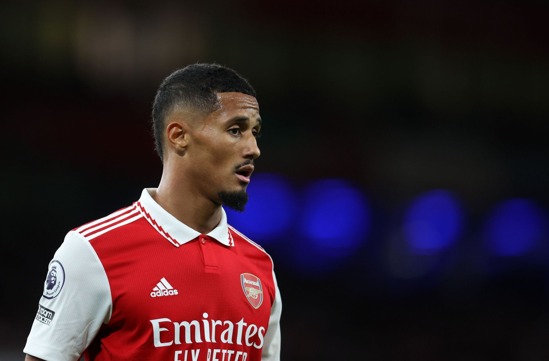 William Saliba has trophy aspirations with Arsenal.