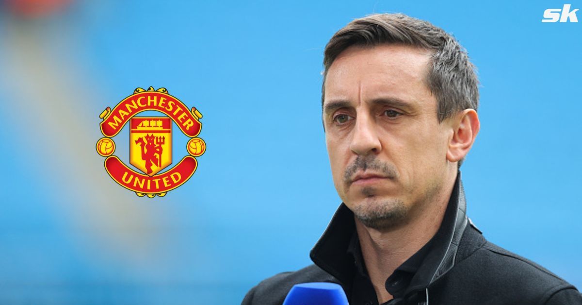 Gary Neville aimed a dig at Manchester United star