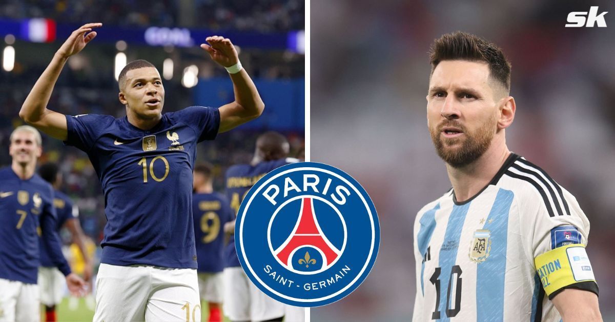 Lionel Messi and Kylian Mbappe faced off in the FIFA World Cup final