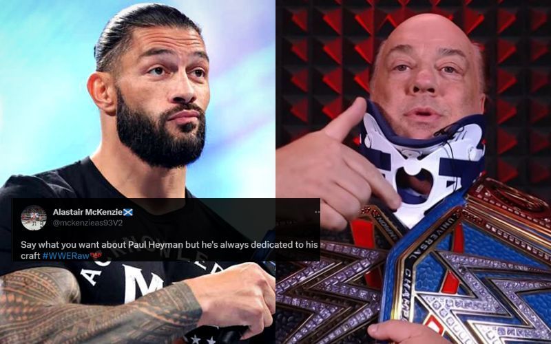 Paul Heyman forced to wear neck brace on WWE RAW after former world champion attacked him