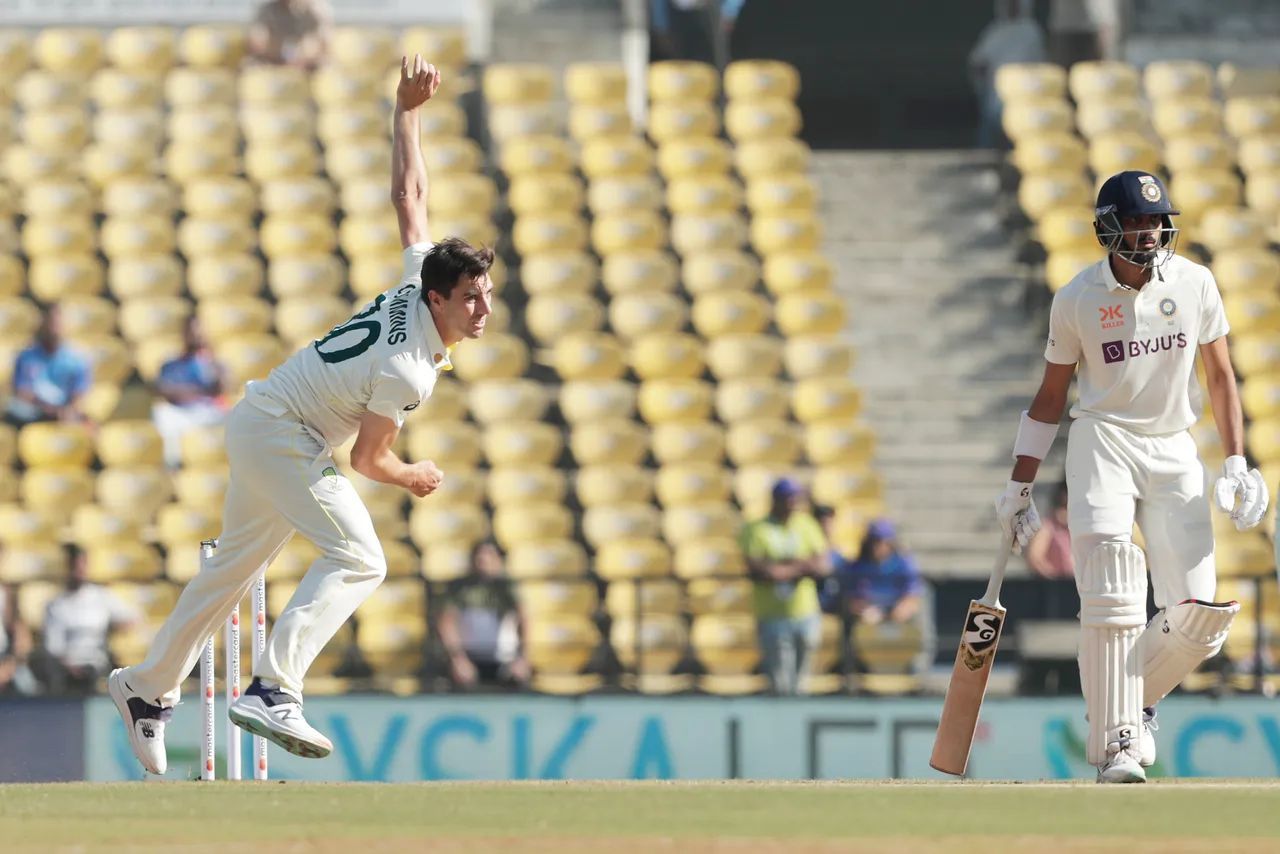 Pat Cummins picked up two wickets in India&#039;s innings. [P/C: BCCI]