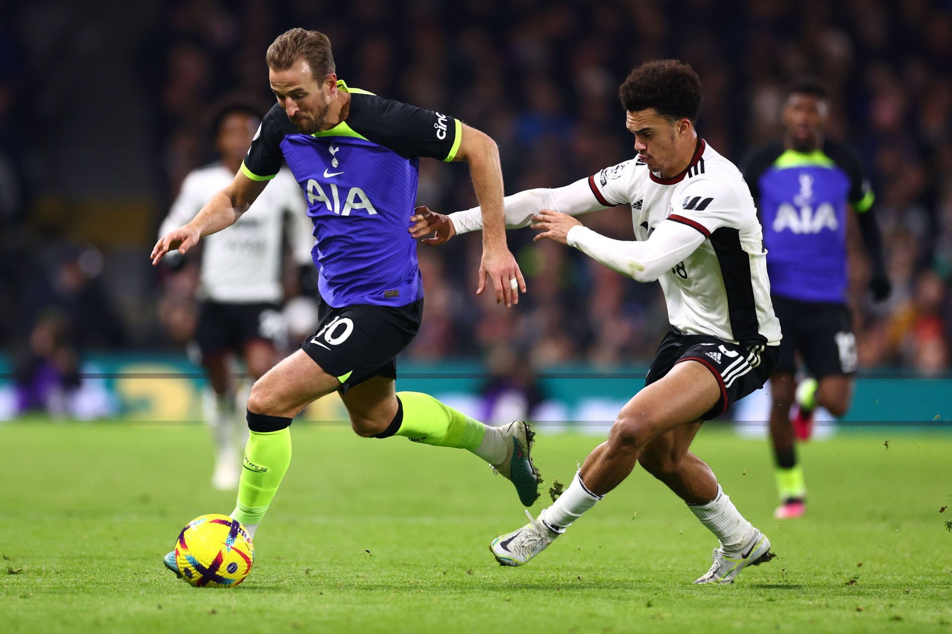 Harry Kane (left) could be on the move this summer.