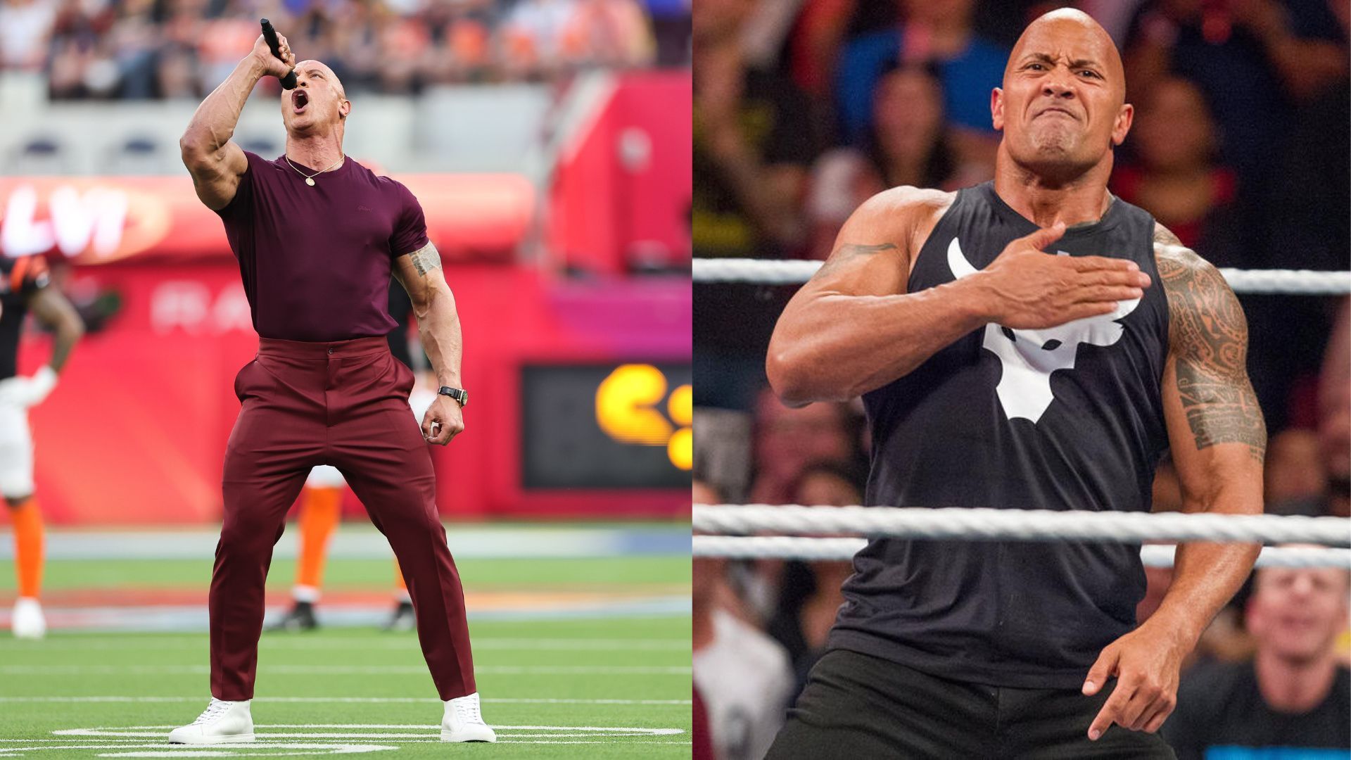 Dwayne Johnson is a huge fan of the NFL Super Bowl