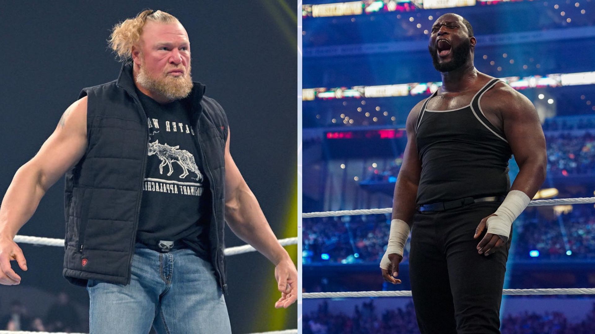 Brock Lesnar and Omos will clash at WrestleMania 39!