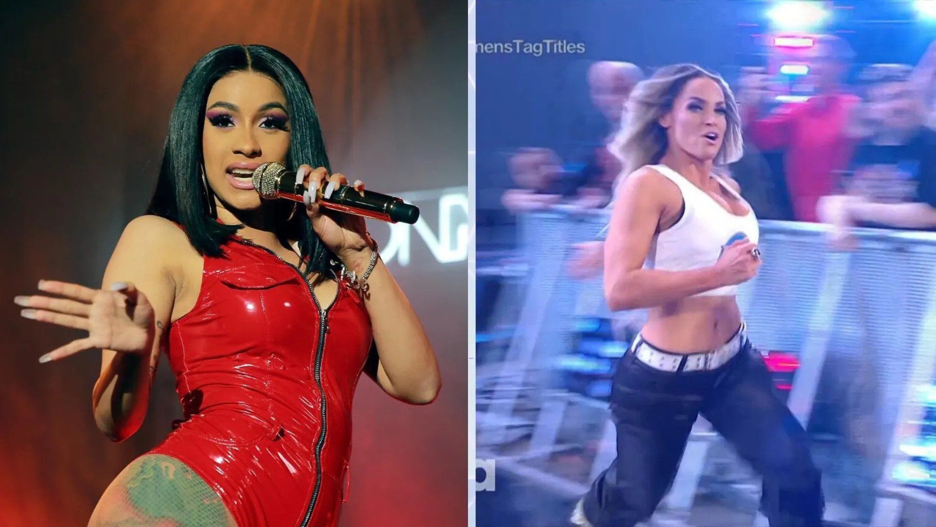 Cardi B reacted to Trish Stratus returning on Monday Night RAW