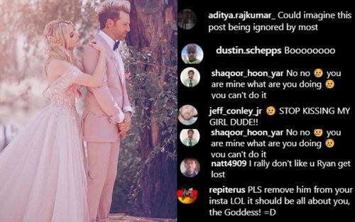 Trolls brutally targetted Alexa bliss' husband on her Valentine's Day post