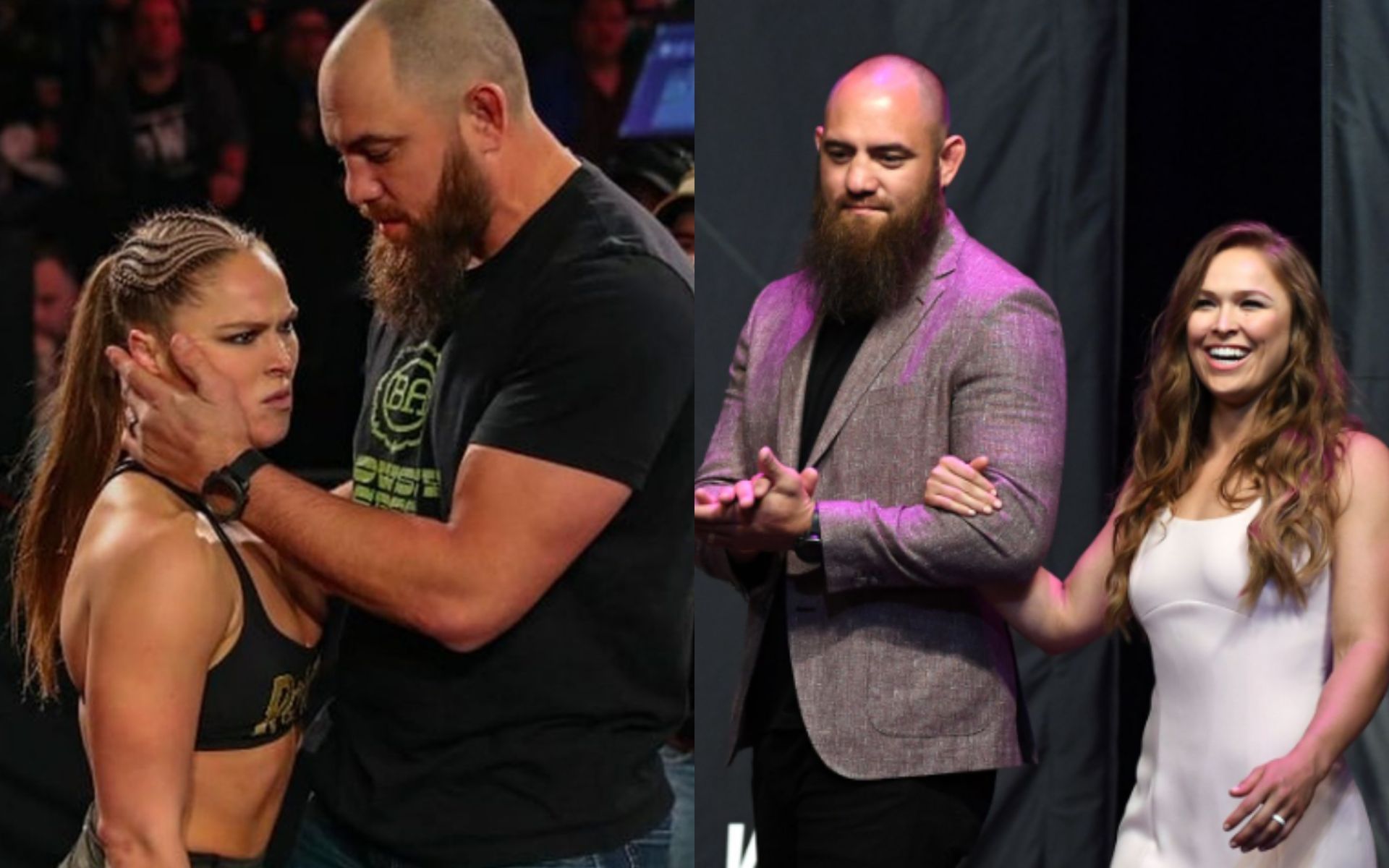 Ronda Rousey and Travis Browne tied the knot in 2017