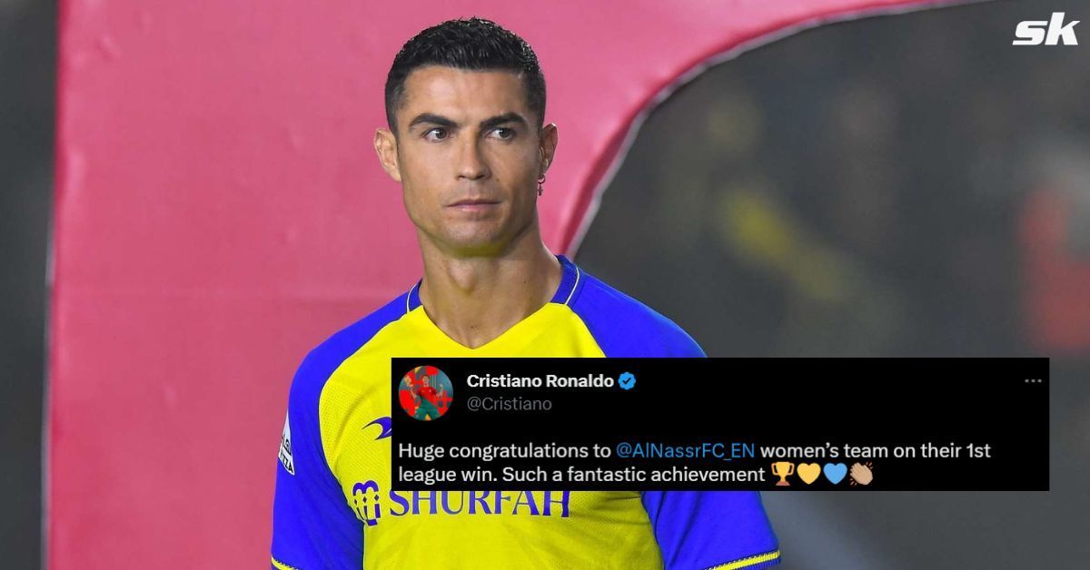 Cristiano Ronaldo congratulated Al-Nassr