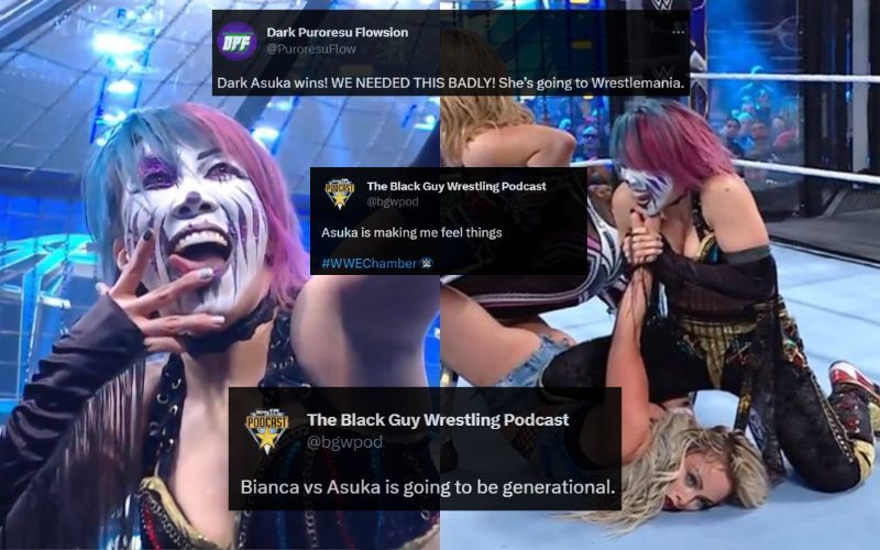 Asuka won the Women