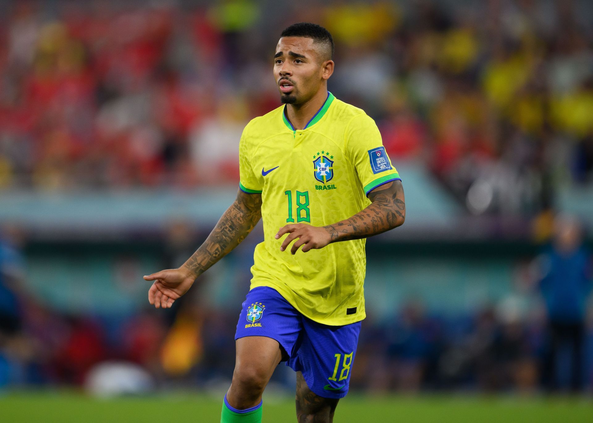 Gabriel Jesus has made an impressive recovery from an injury sustained in the World Cup.