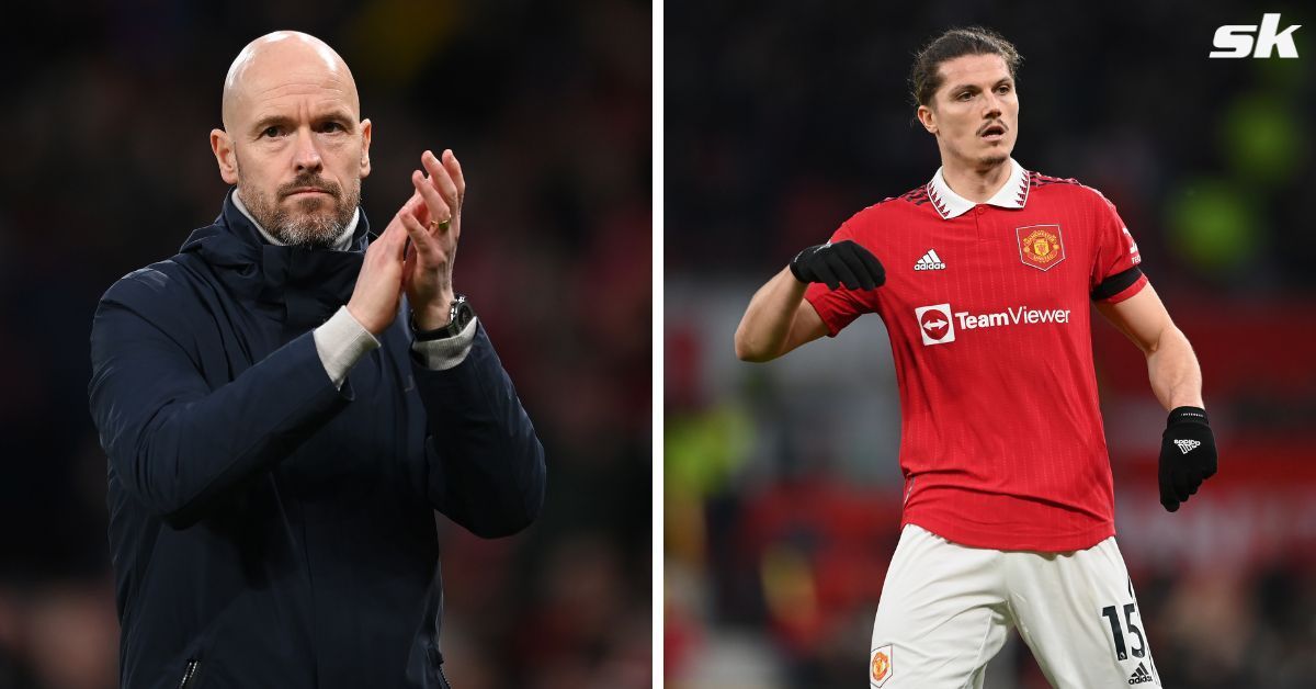 Marcel Sabitzer impressed Erik ten Hag on his Manchester United debut.