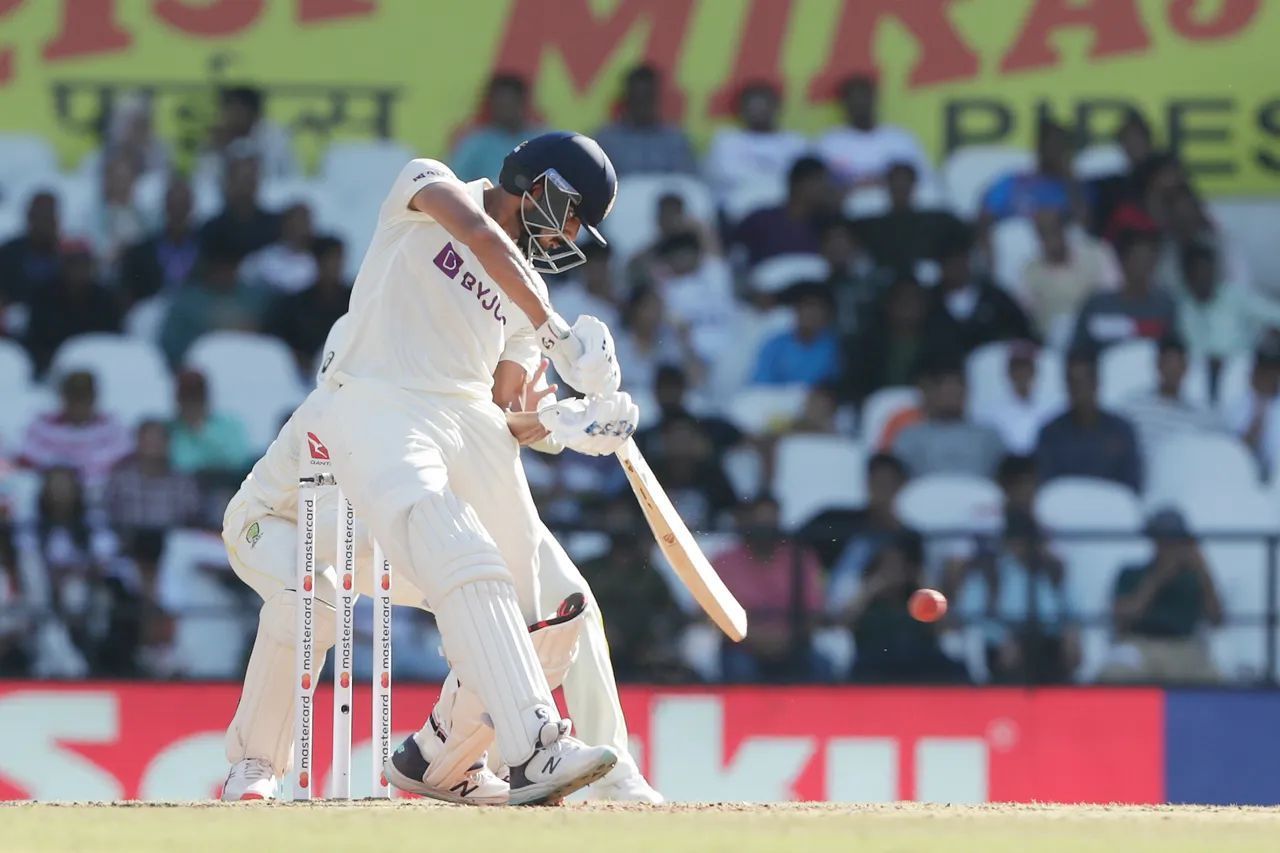 Axar Patel looked at ease after spending some time in the middle. [P/C: BCCI]