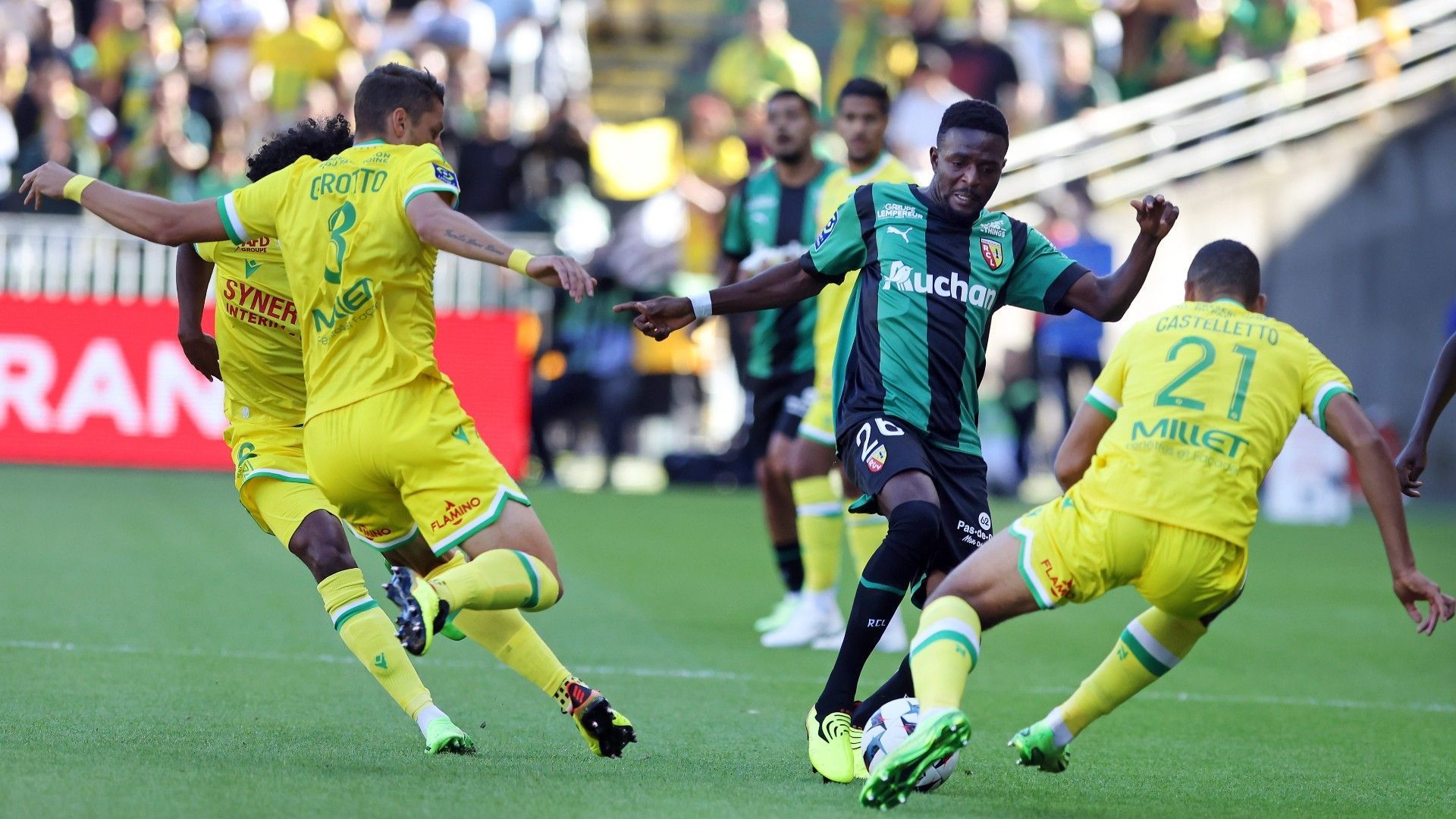 Nantes and Lens will meet in the Coupe de France on Wednesday