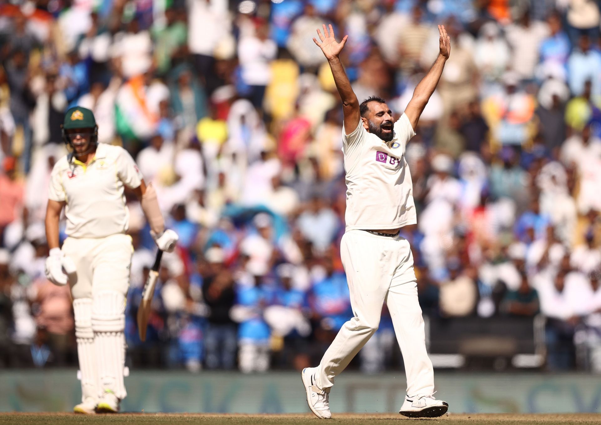 Mohammed Shami gave his team a brilliant start in the first innings of the Nagpur Test