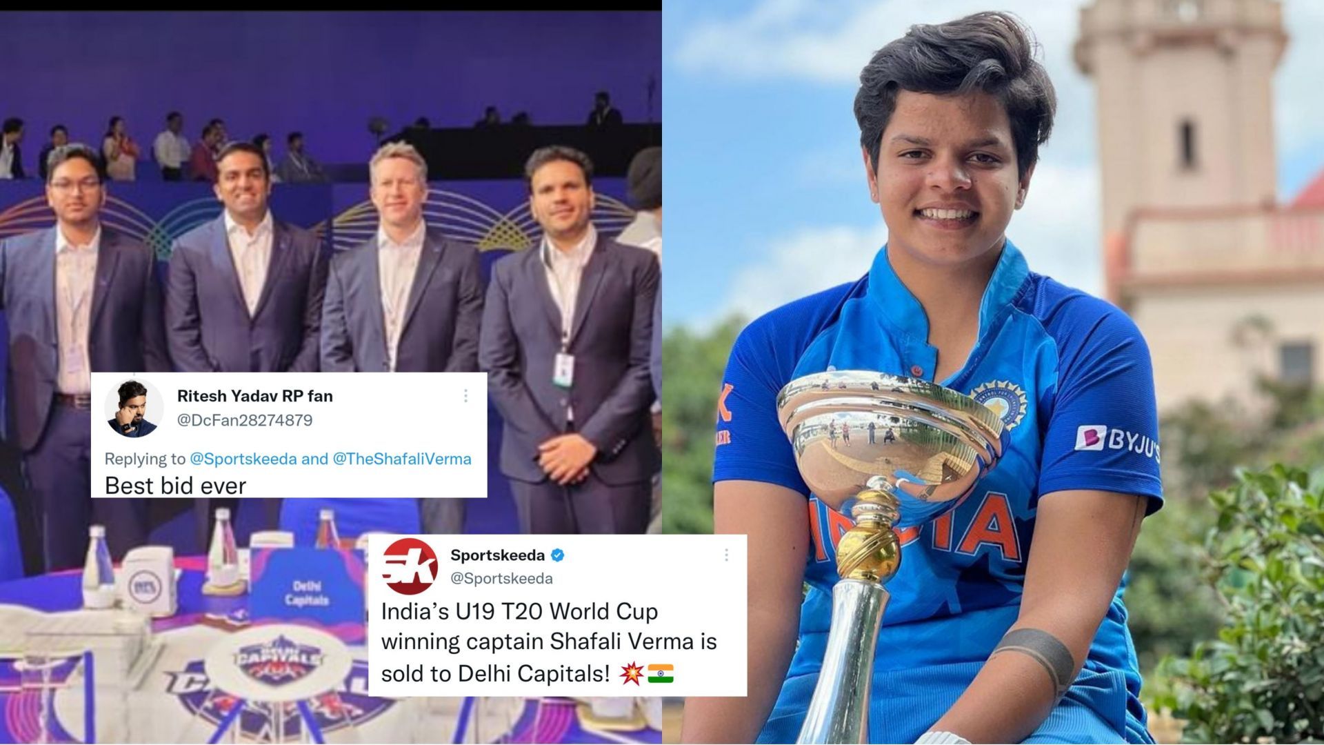 Shafali Verma will play for Delhi Capitals in WPL 2023