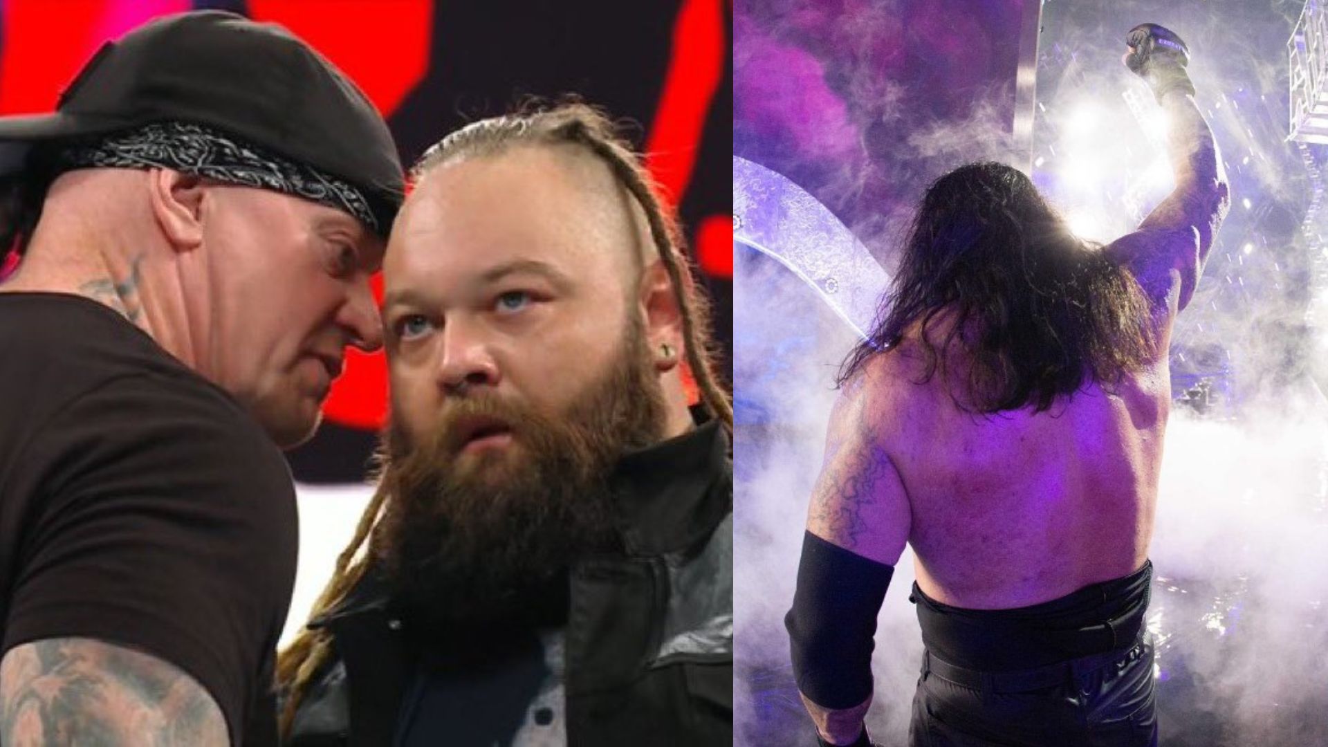 The Undertaker &amp; Bray Wyatt shared a memorable moment on WWE RAW XXX