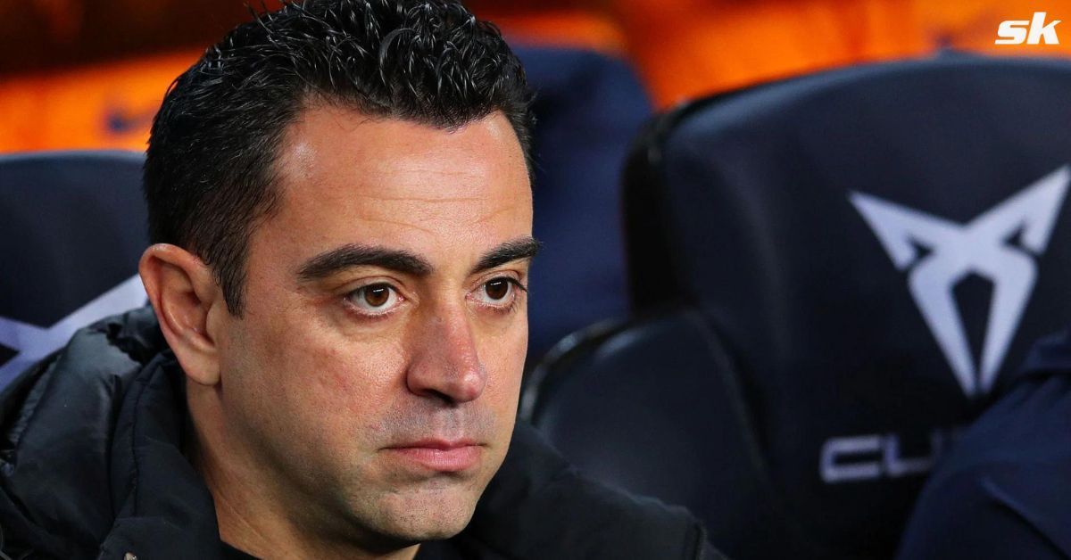 Barcelona manager Xavi reacted to defeat against Almeria