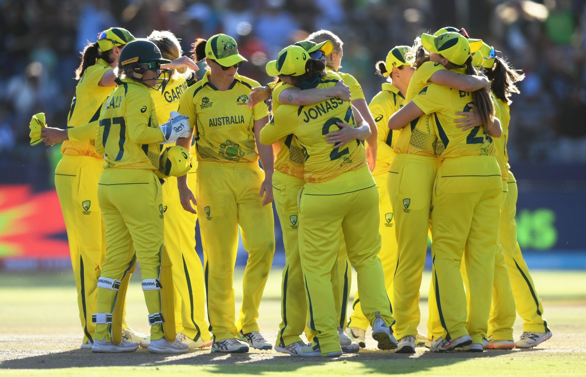 The Aussies beat South Africa in the T20 World Cup 2023 final. (Pic: Getty Images)