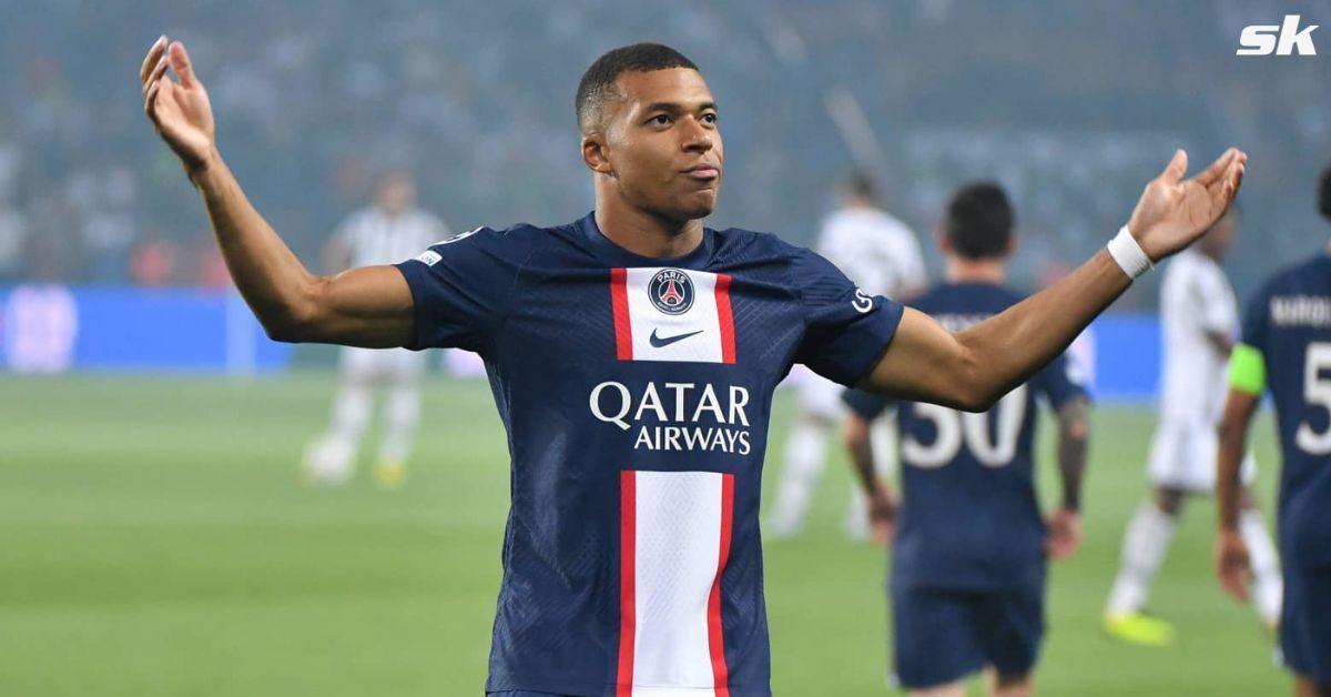 PSG superstar Kylian Mbappe delivered a speech