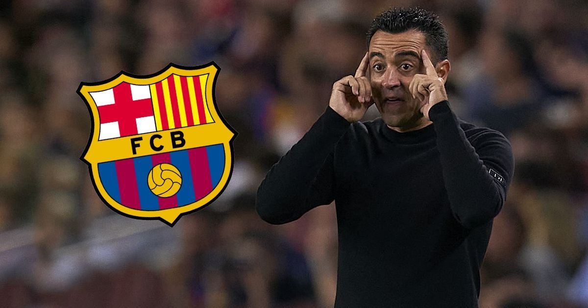 Barcelona manager Xavi Hernandez reacts during a match.