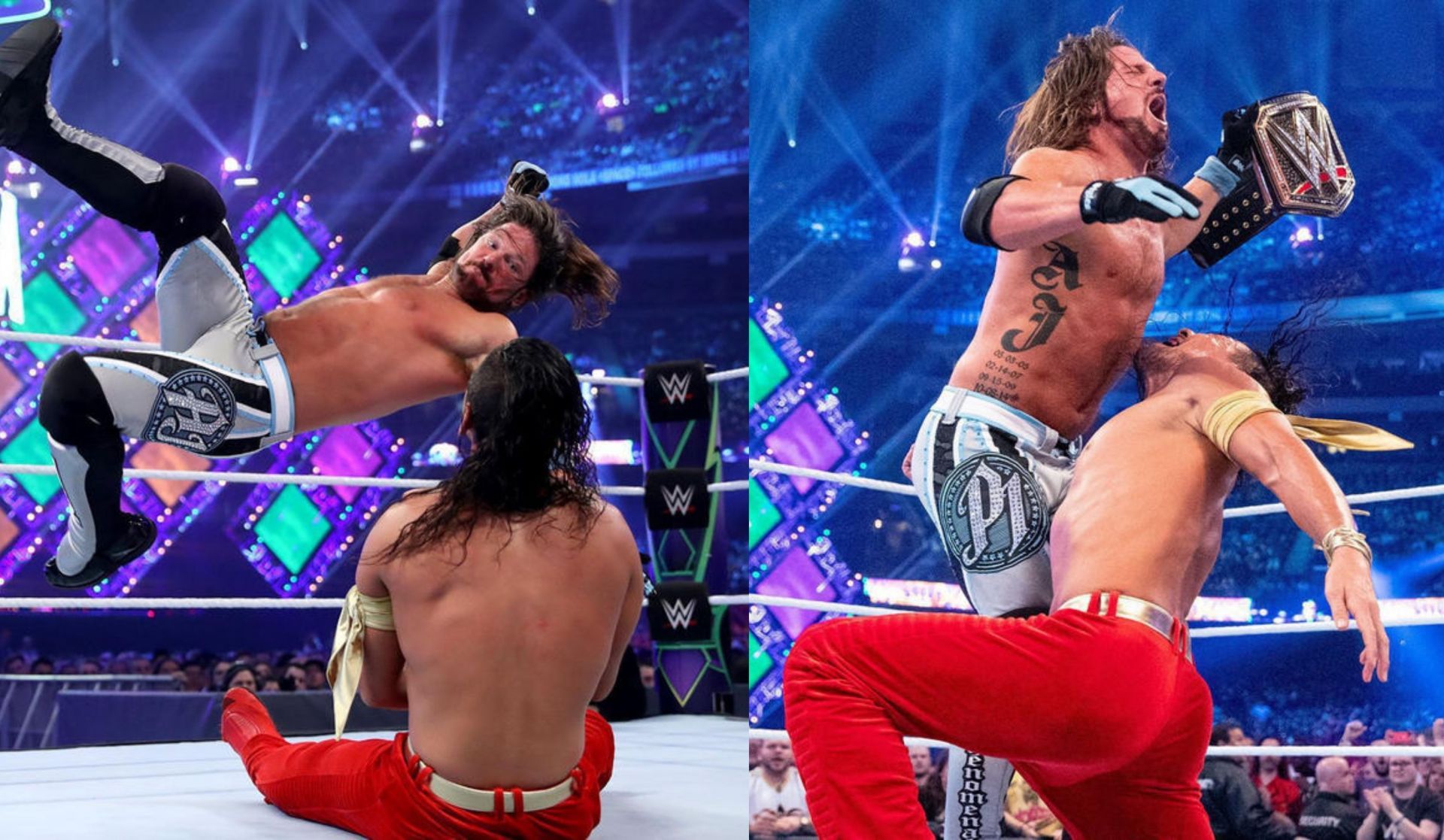 WWE WrestleMania 34 में एक जबरदस्त मैच हुआ था 