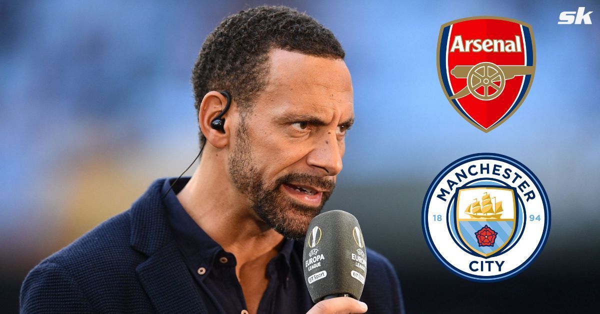 Rio Ferdinand makes Premier League title claim involving Arsenal and Man City