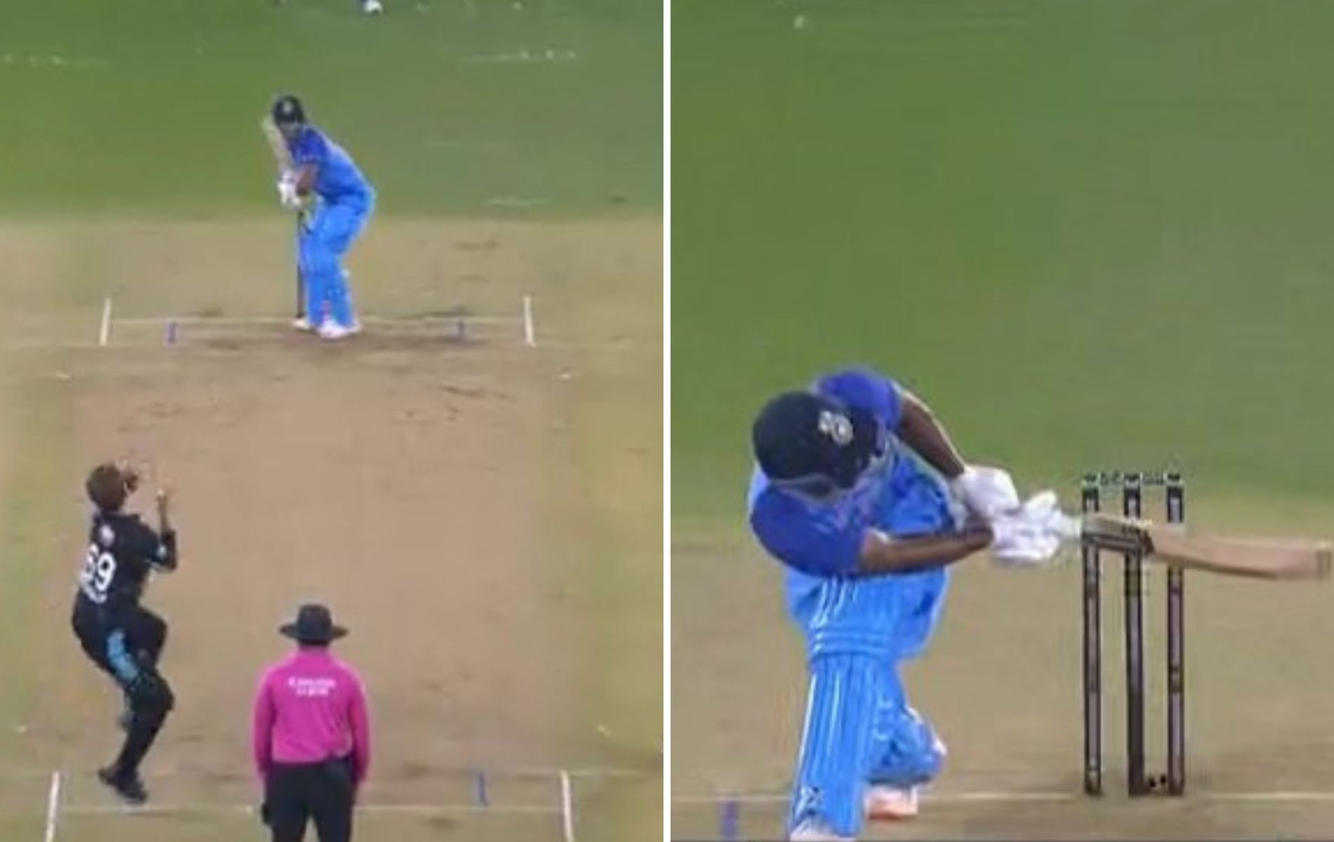 Rahul Tripathi scored 44 runs off 22 balls in IND vs NZ 3rd T20I. (Pics: BCCI)