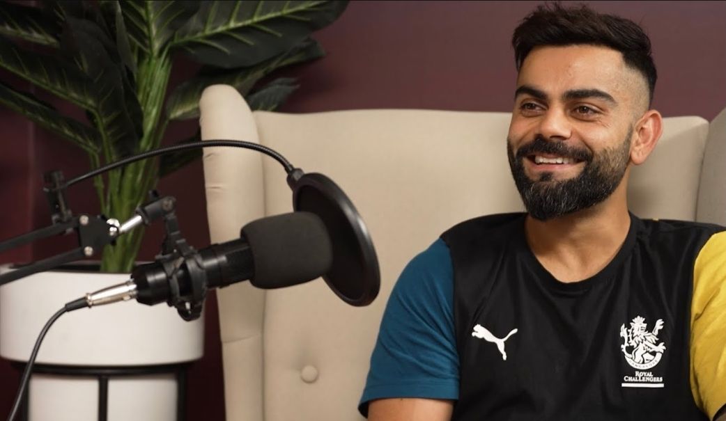 Virat Kohli during an interview for RCB [Pic Credit: RCB YouTube]