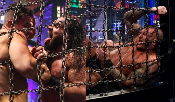 10 मौके जब WWE Superstars ने Elimination Chamber मैच में पोड को तोड़ते हुए साथी रेसलर को बुरी तरह घायल किया