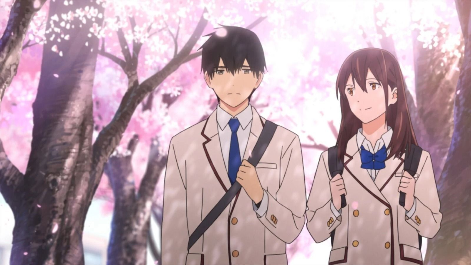 Sakura and Haruki In I Want To Eat Your Pancreas (image via Studio VOLN)