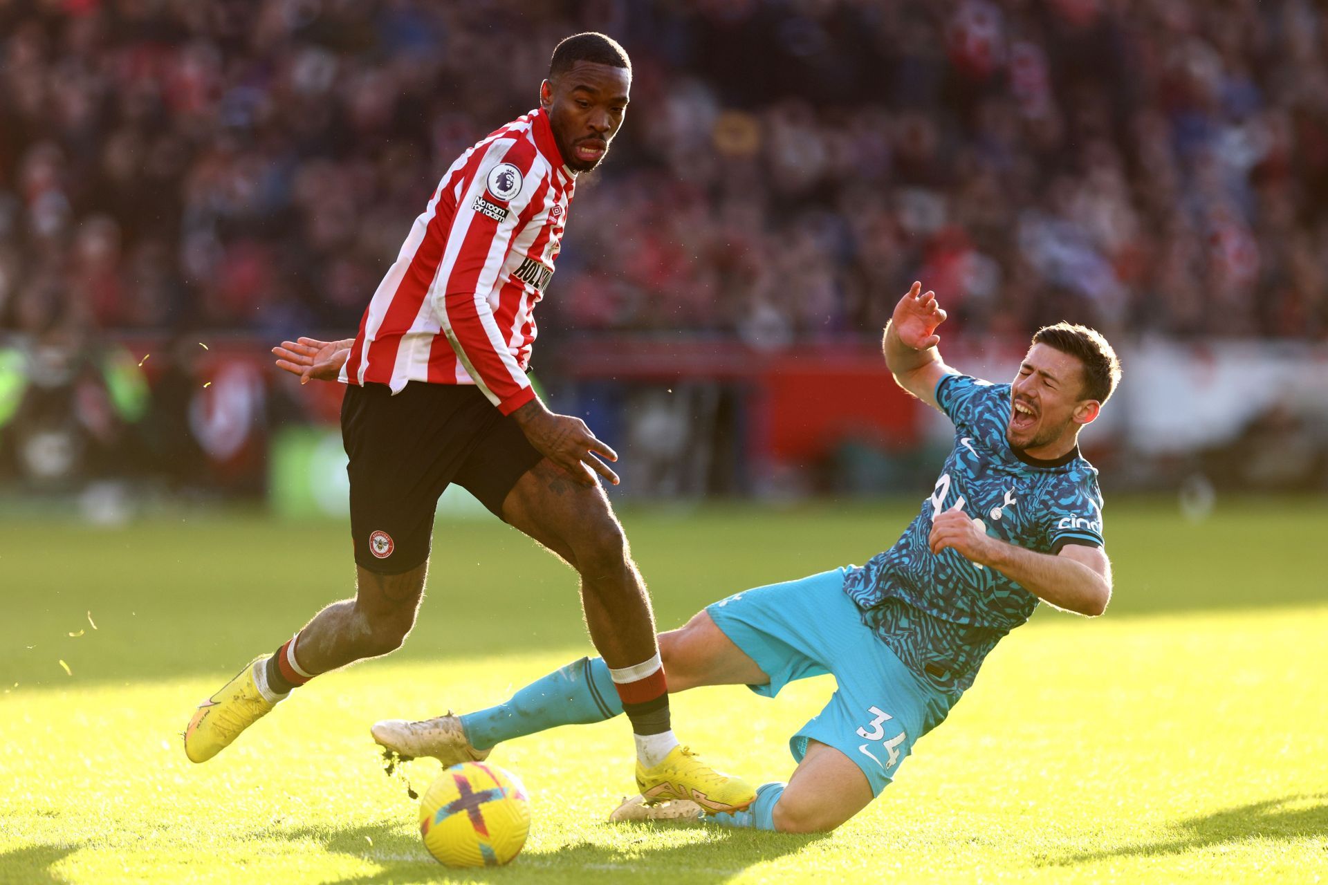 Ivan Toney (left) has been on a roll for Brentford this season.