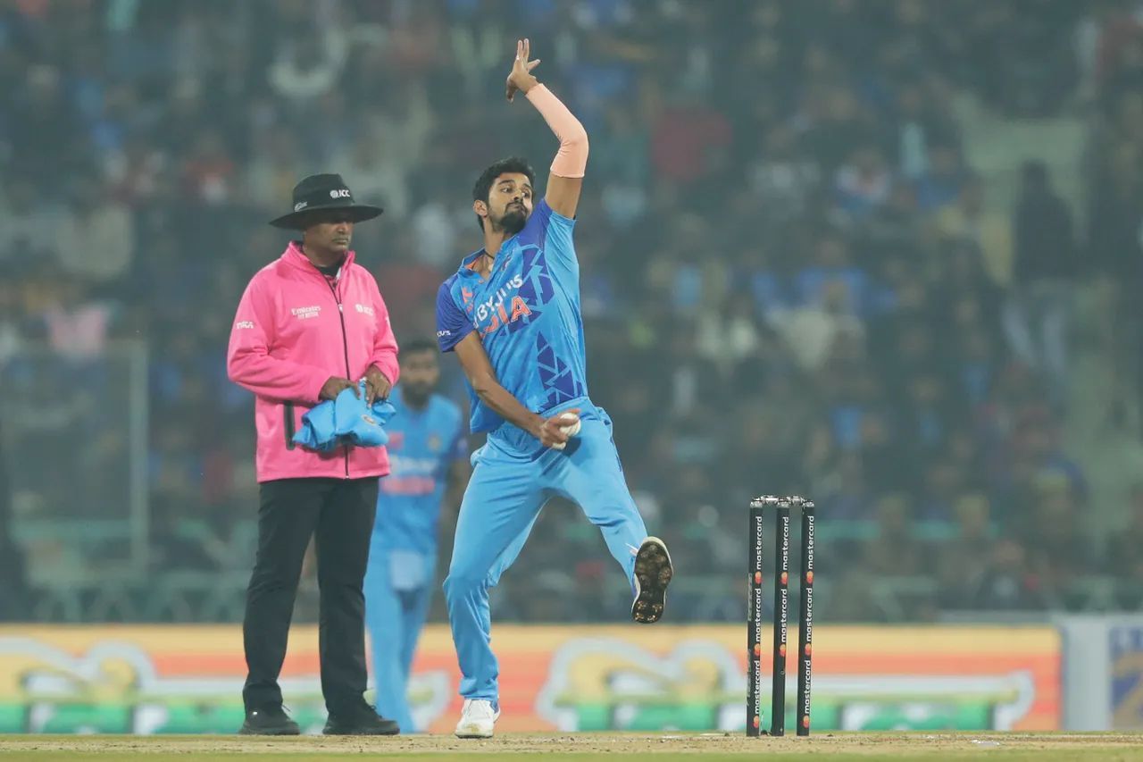 Washington Sundar is the only spin-bowling all-rounder in India's squad for the T20Is versus New Zealand. [P/C: BCCI]