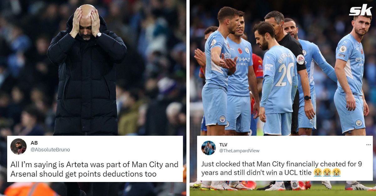 Fans trolled Manchester City after financial breach allegations