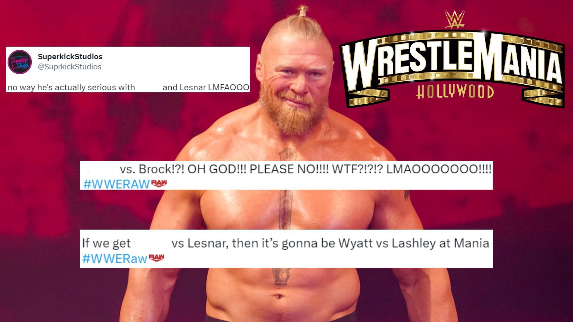 Fans are unhappy with Brock Lesnar