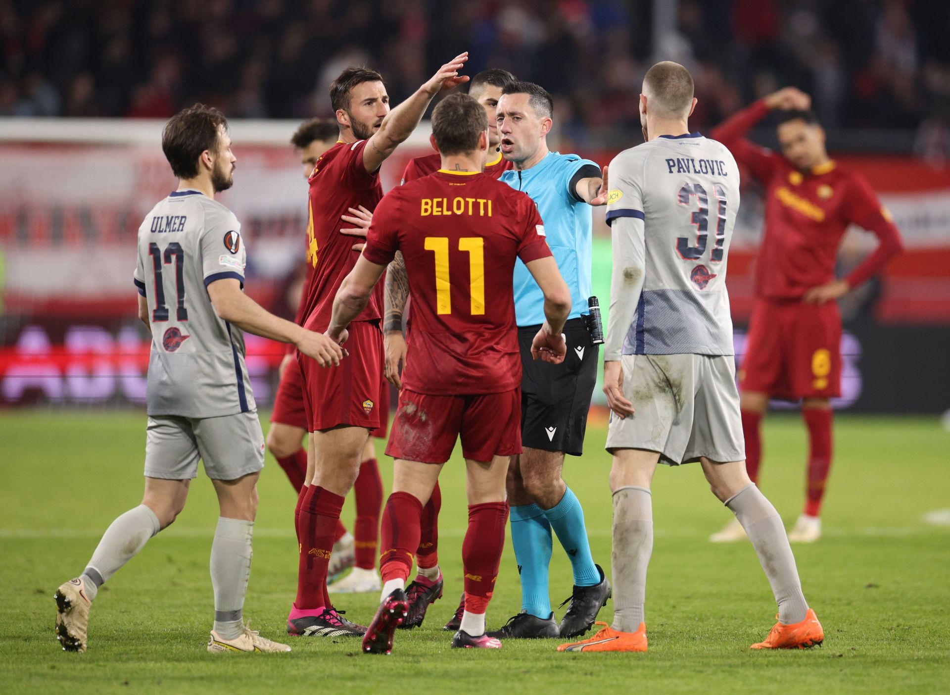 FC Salzburg v AS Roma: Knockout Round Play-Off Leg One - UEFA Europa League