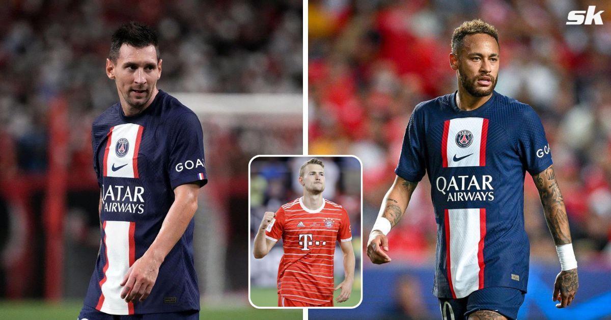 Matthijs de Ligt will face PSG superstars Lionel Messi and Neymar