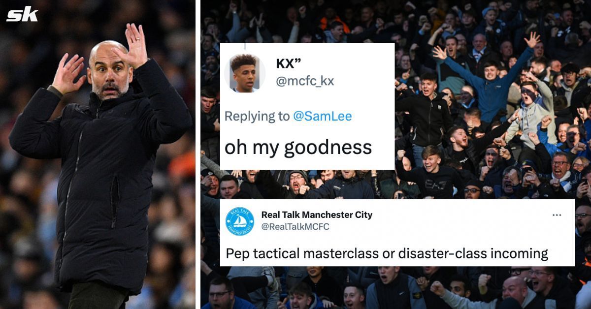 Manchester City fans are fuming at Pep Guardiola