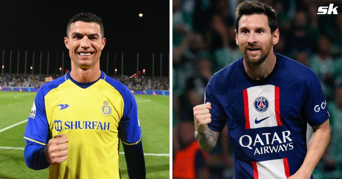 Cristiano Ronaldo and Lionel Messi.