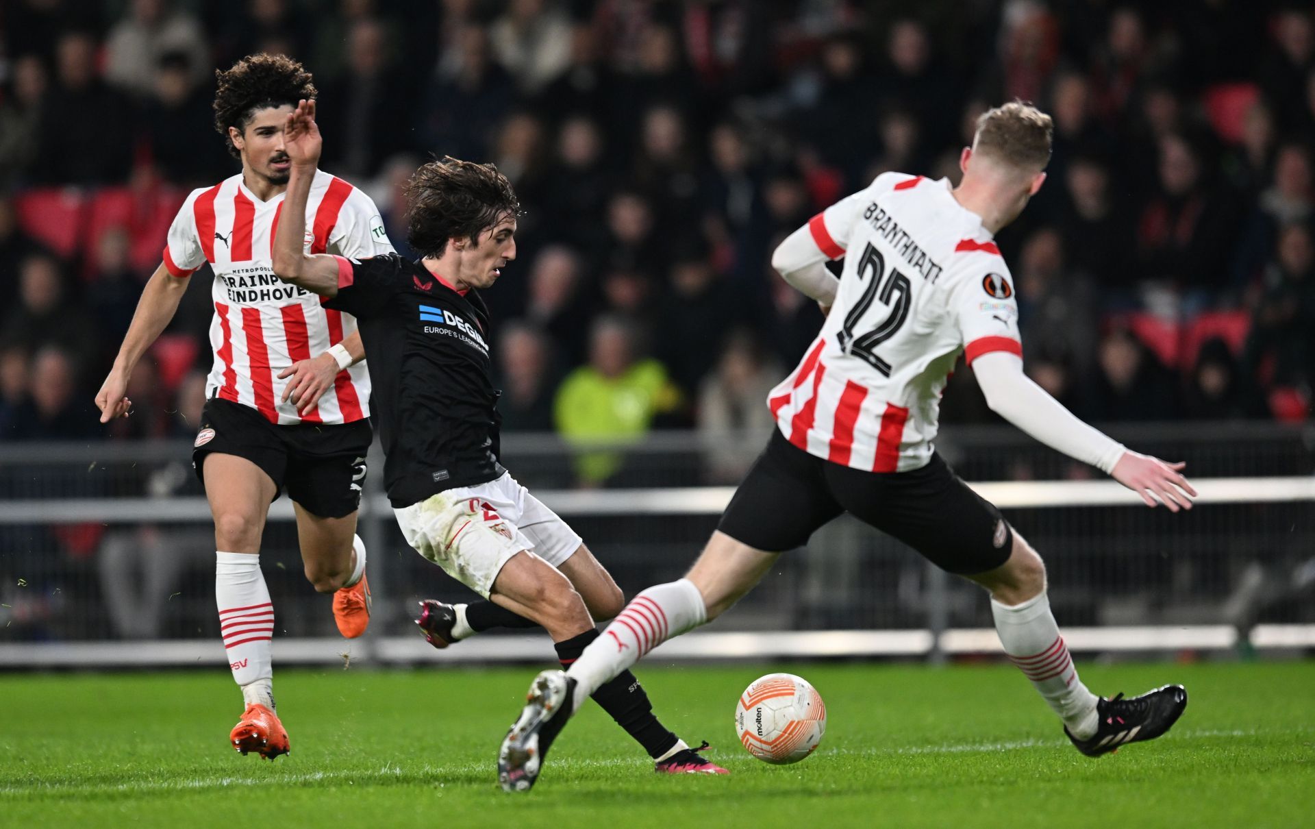 PSV Eindhoven v Sevilla FC: Knockout Round Play-Off Leg Two - UEFA Europa League