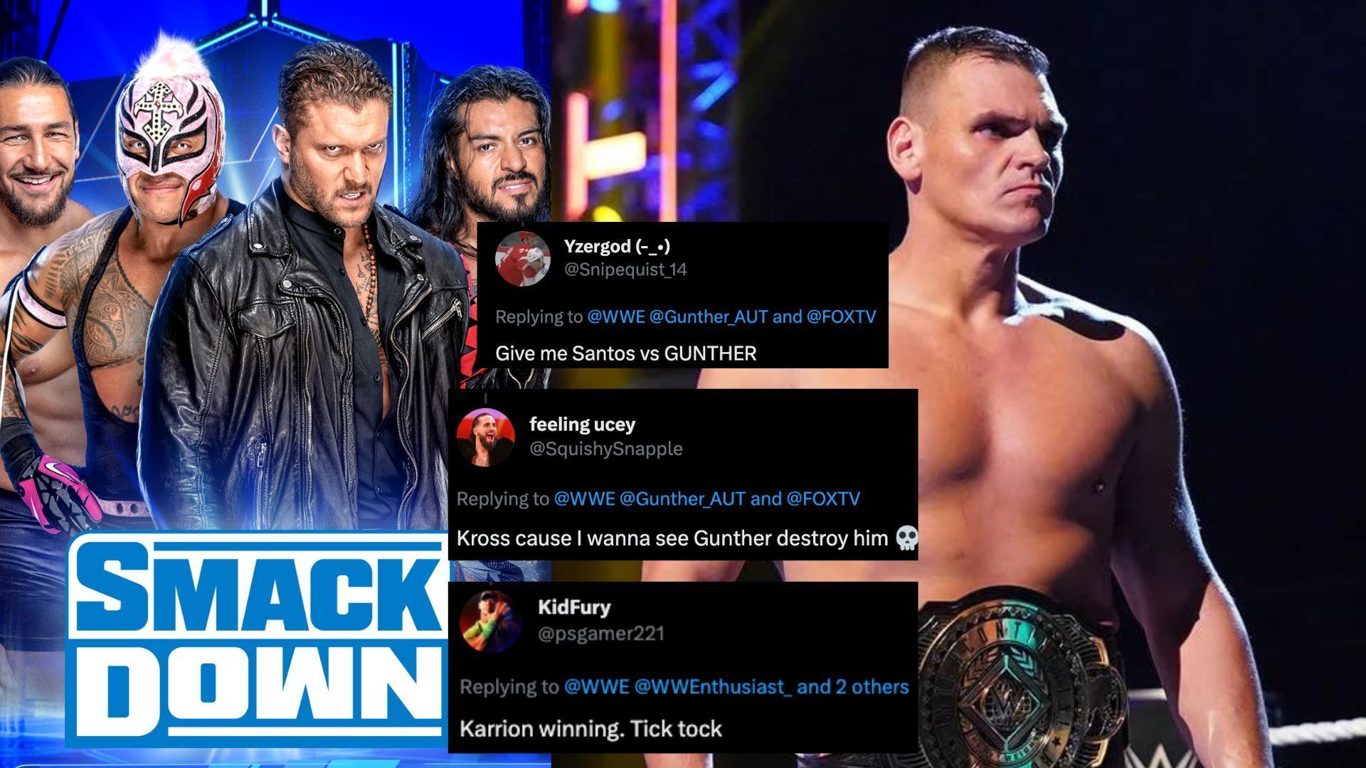 There will be a Fatal 4-Way tonight on WWE SmackDown