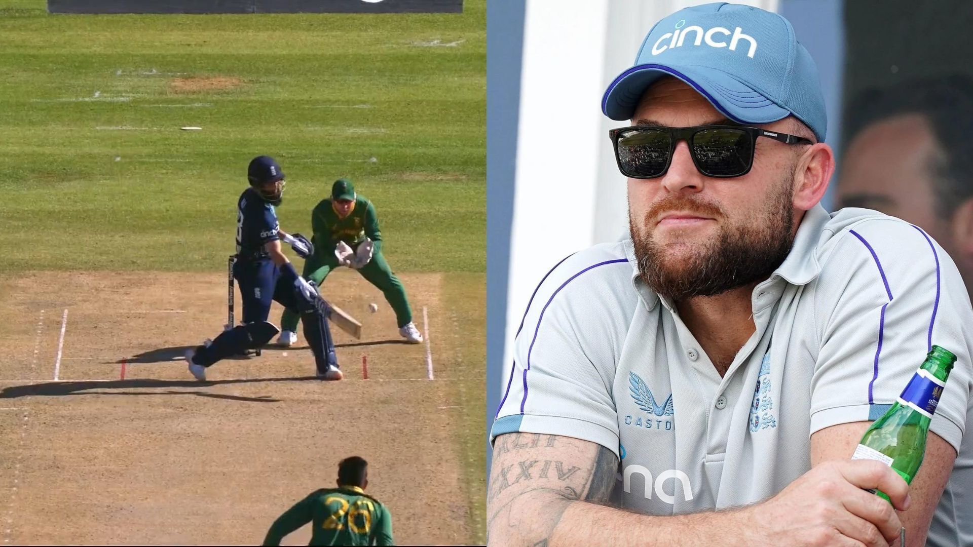 James Neesham took a friendly dig at Brendon Mccullum (R) (P.C.:Twitter)