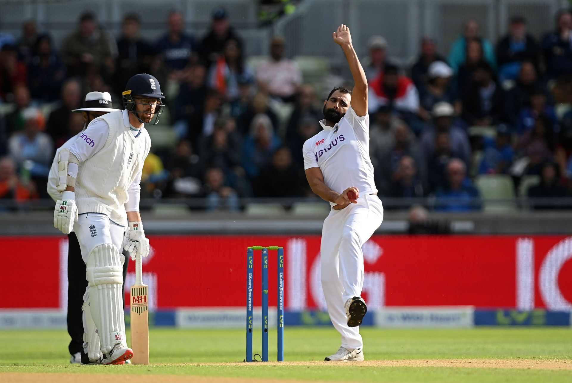 England v India - Fifth LV= Insurance Test Match: Day Two