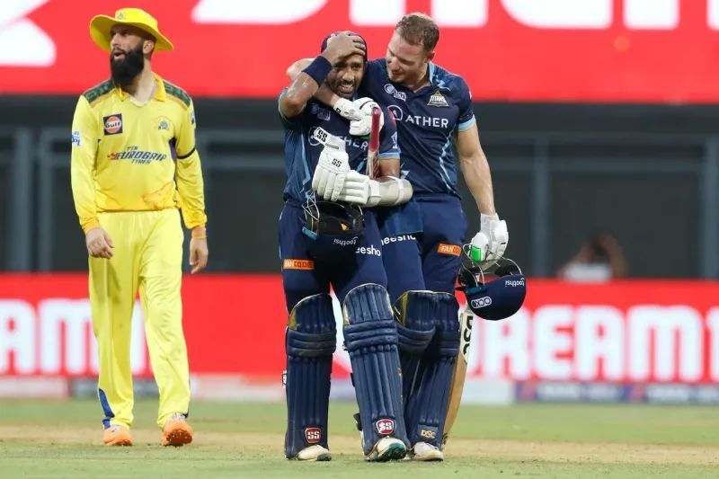 Gujarat Titans beat Chennai Super Kings twice in IPL 2022 (Image: IPLT20.com)