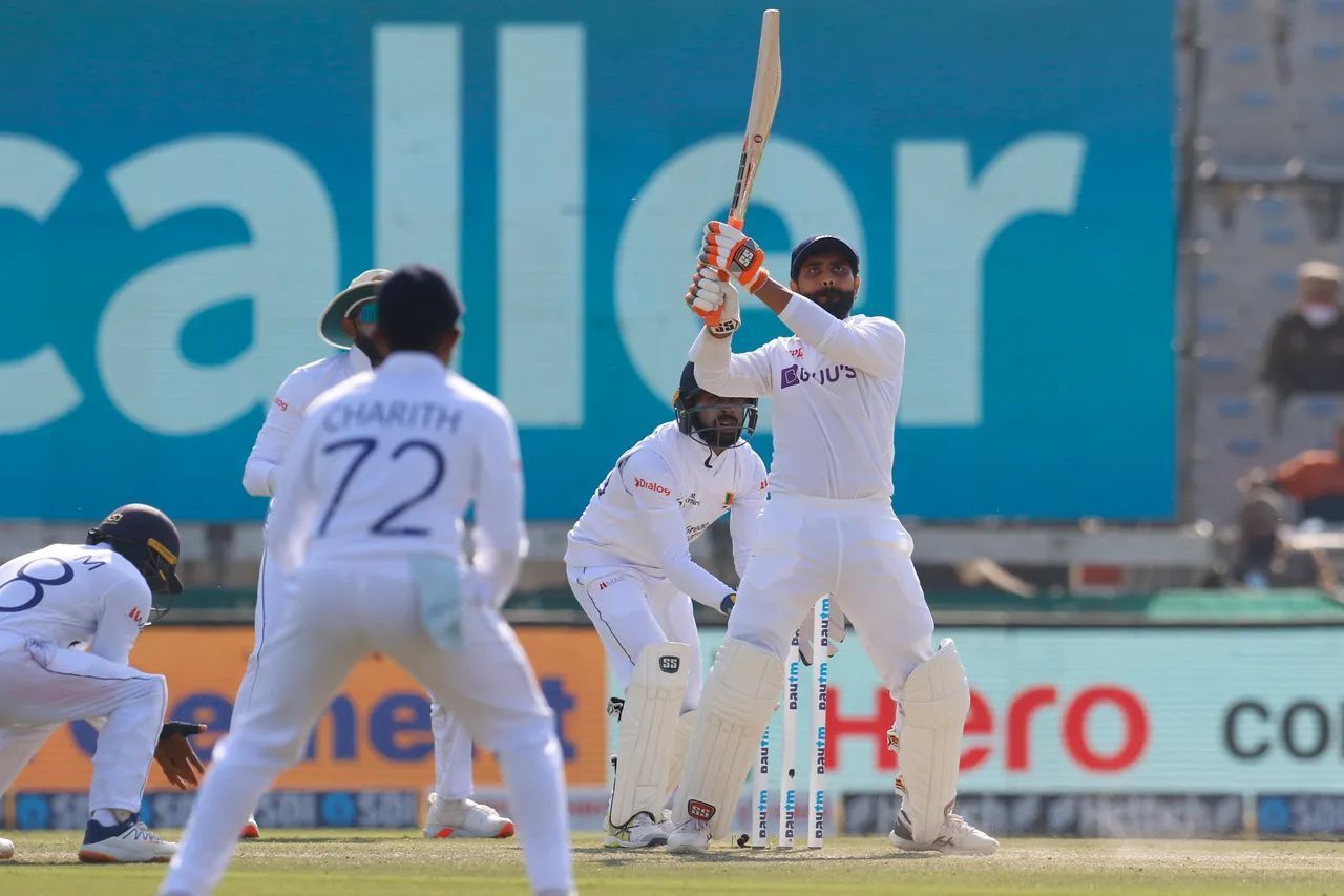 Jadeja played a fantastic knock against Sri Lanka last year (Image: BCCI)