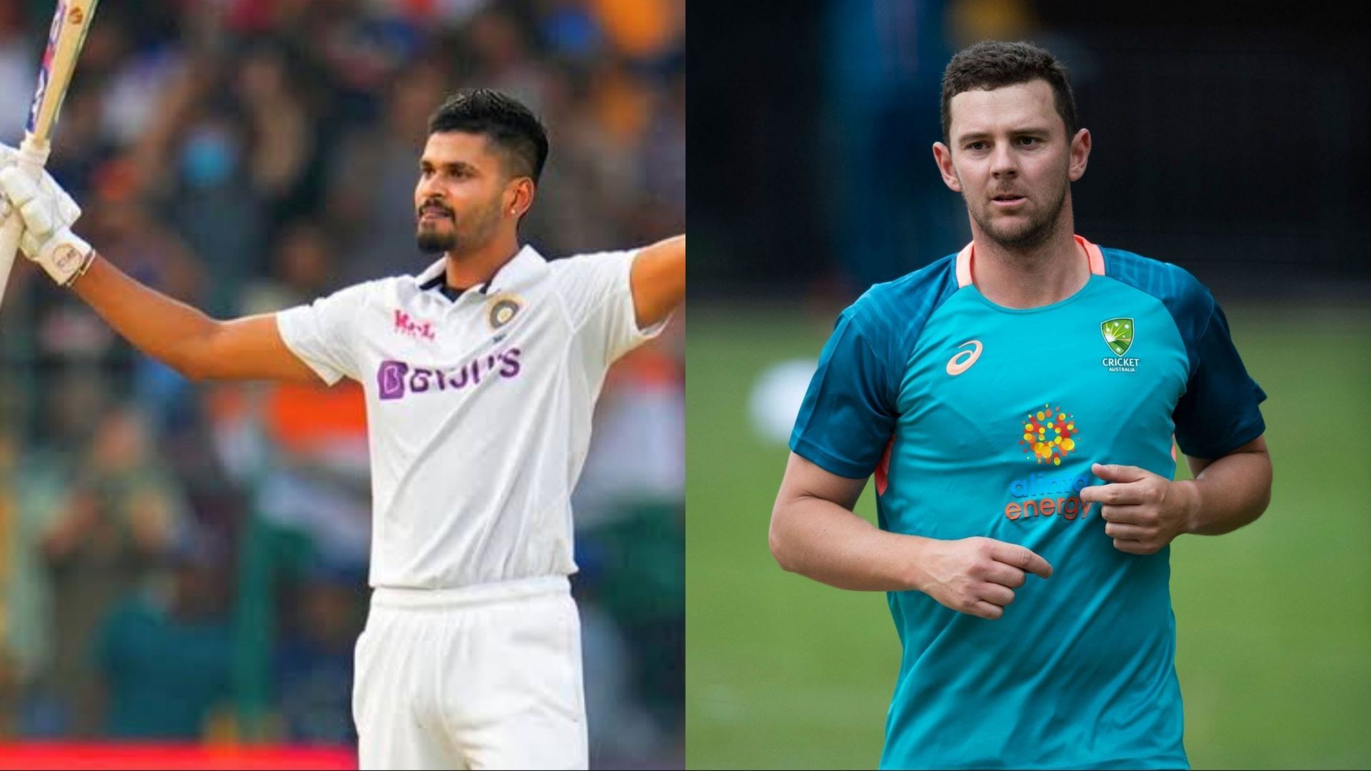 Josh Hazlewood and Shreyas Iyer will miss the 1st Test